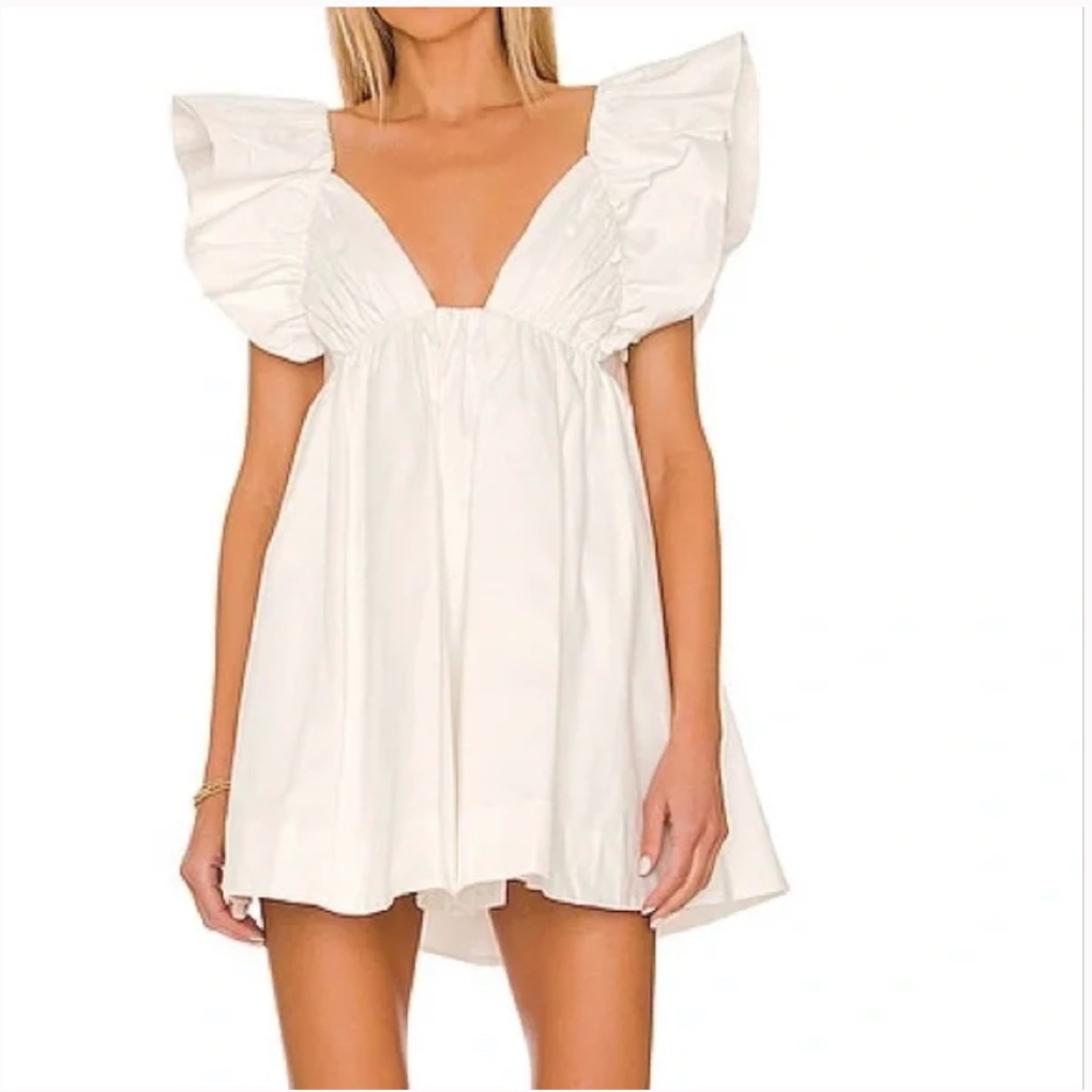 NWT White For Love And Lemons “Clementine” Mini Dress